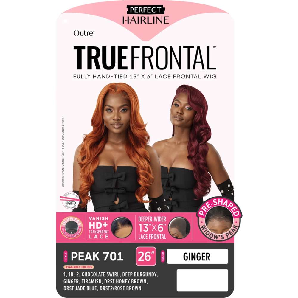 Outre Perfect Hairline True Frontal 13X6 Lace Frontal Wig - Peak 701