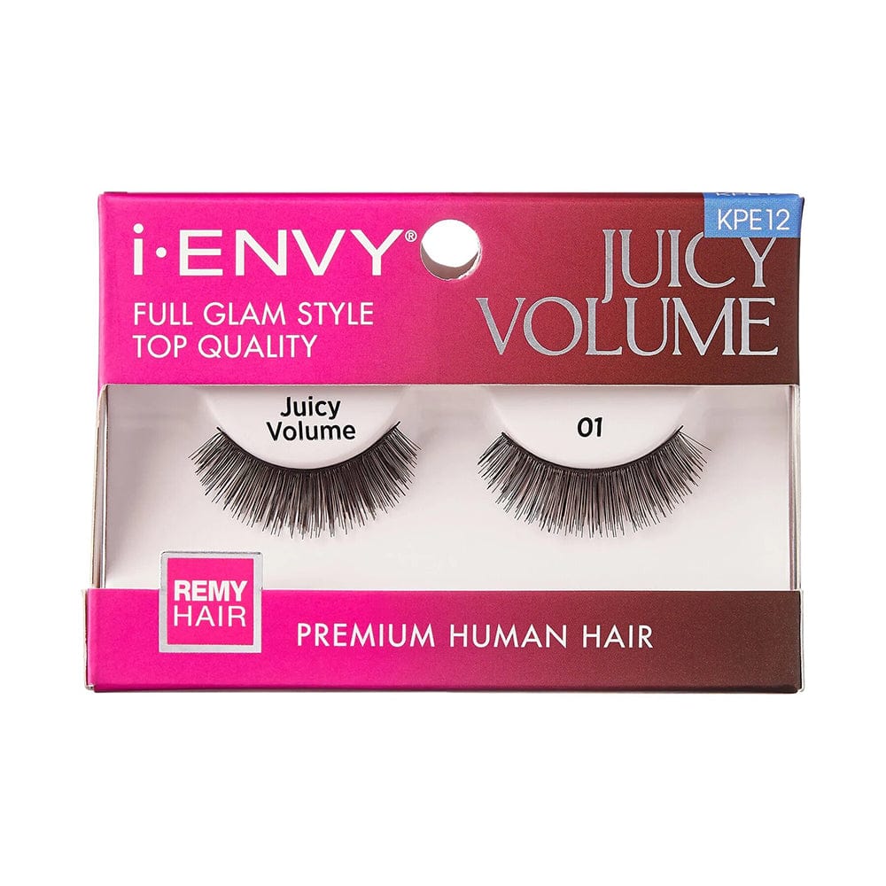 iEnvy by Kiss Juicy Volume Premium Human Hair Lashes - KPE12