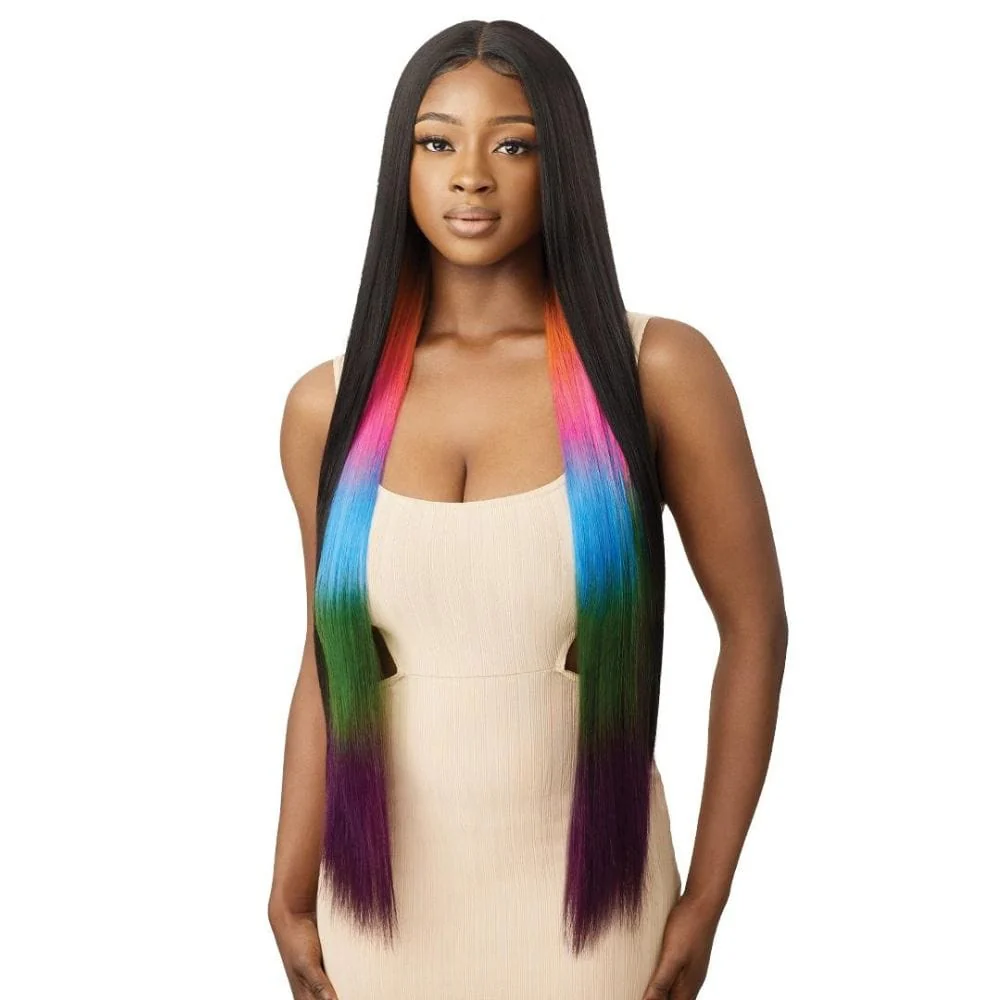 Outre Color Bomb Synthetic HD Lace Front Wig - Kimisha