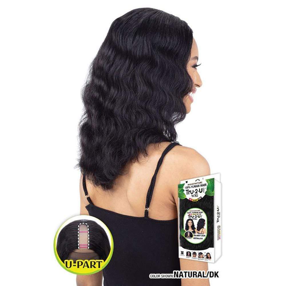 Shake-N-Go Human Hair Tru-2-U Part Wig - Tru-Body Wave