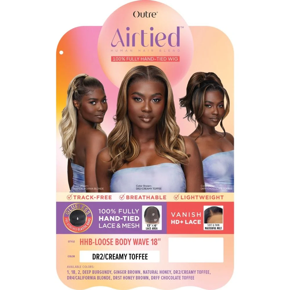 Outre Airtied 13x6 HD Lace Frontal Wig - HHB-Loose Body Wave 18