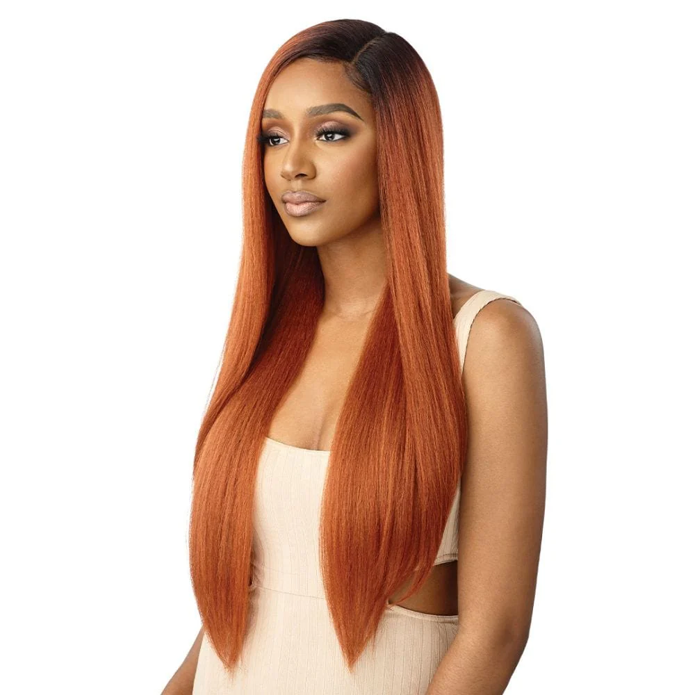 Outre Synthetic HD Lace Front Wig - Natural Yaki 30