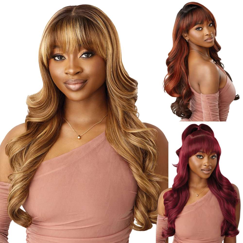 Outre Perfect Hairline Salon Styled Bangs 13X6 Lace Frontal Wig - Montana