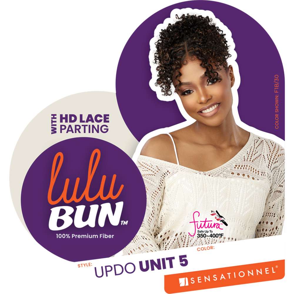 Sensationnel Lulu Bun Drawstring Cap - Updo Unit 5 (HD Lace Parting)