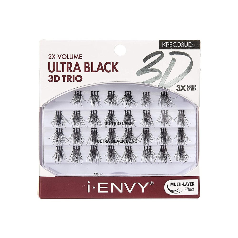 Kiss I-Envy 2x Volume Ultra Black 3D Trio - KPEC03UD