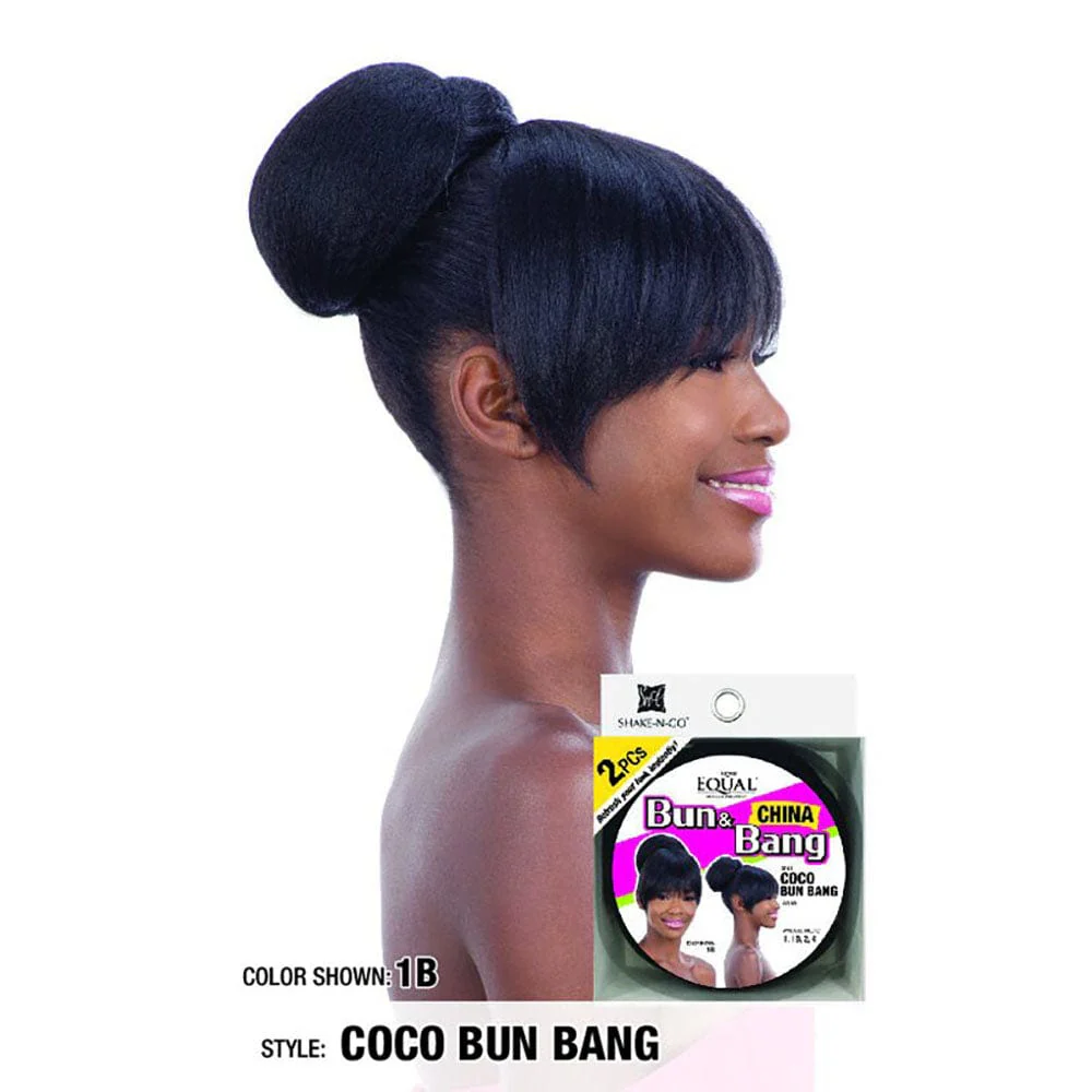 Freetress Equal Bun & Bang 2PCS - Coco Bun Bang