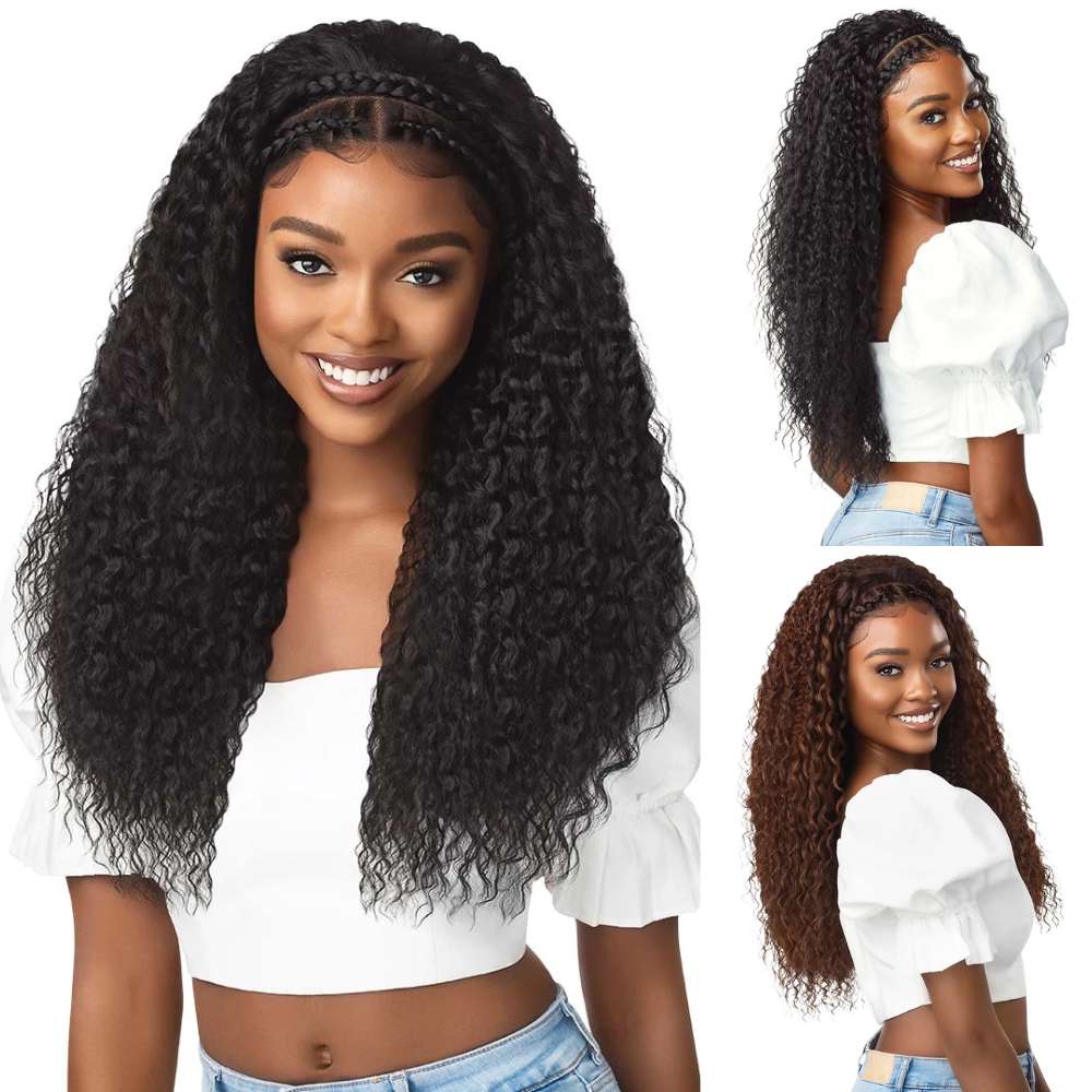 Outre Pre-Styled 13x2 Lace Frontal Wig - Halo Stitch Braid 26