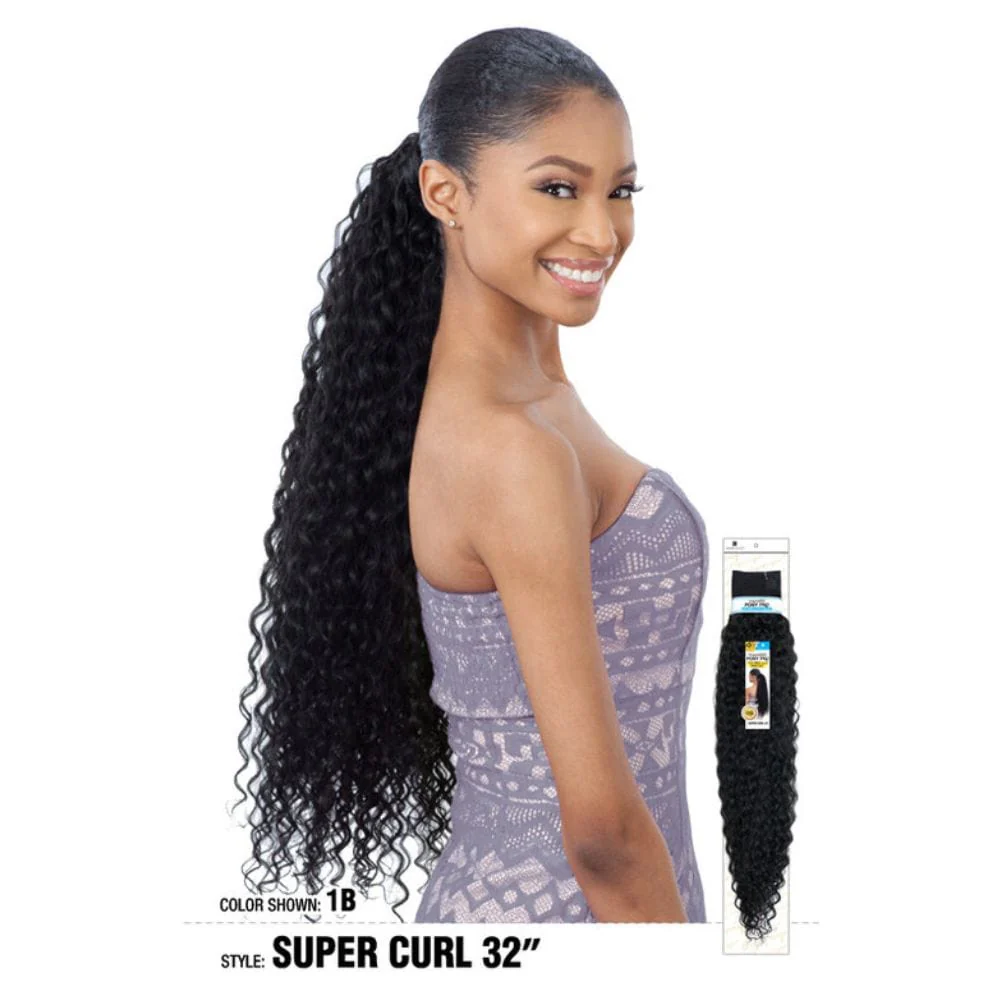 Organique Pony Pro Wrap-Around Ponytail - Super Curl 32