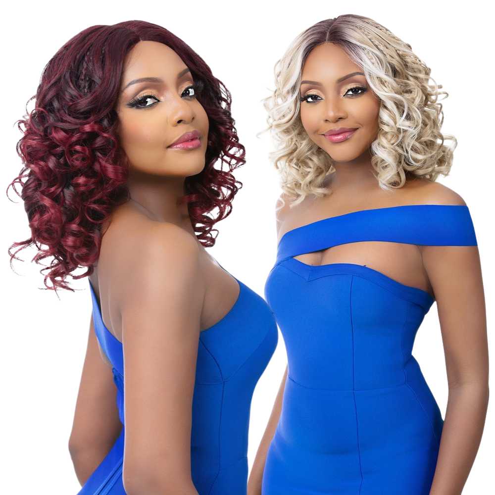 Nutique Synthetic HD Lace Wig - Illuze Lace Boho Braid Romance 16