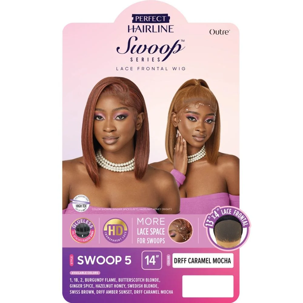 Outre Perfect Hairline Swoop Series HD Lace Front Wig - Swoop 5