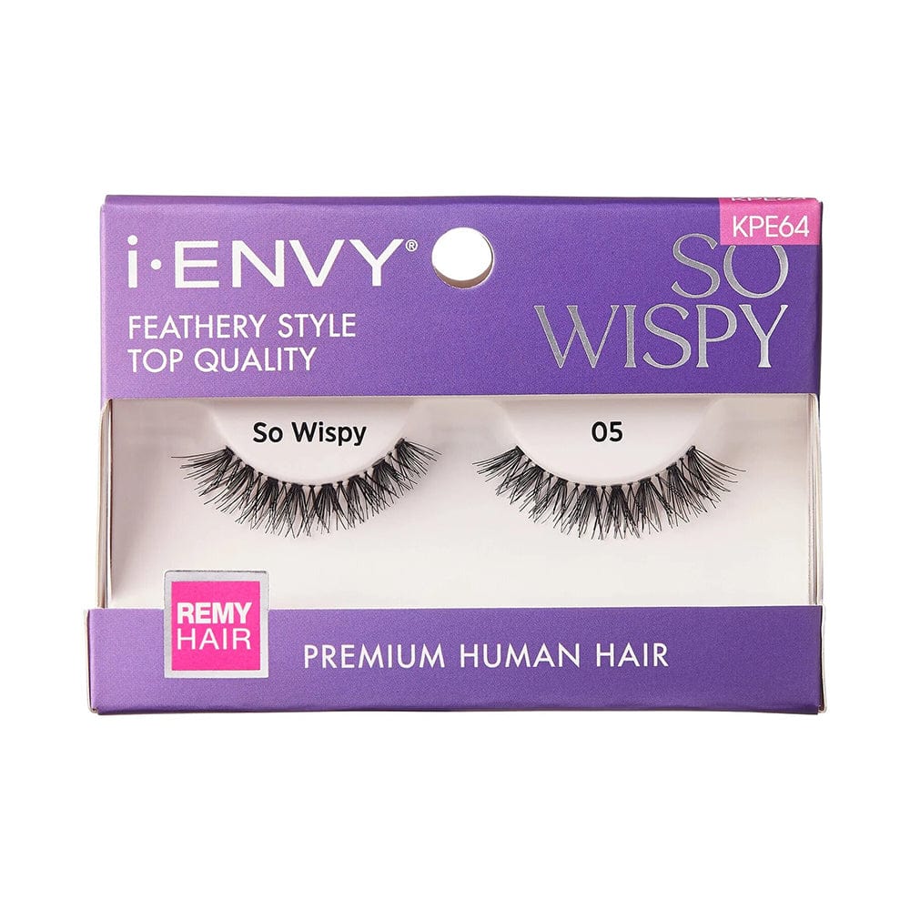 iEnvy by Kiss Wispy Style Premium Human Hair Lashes - KPE64
