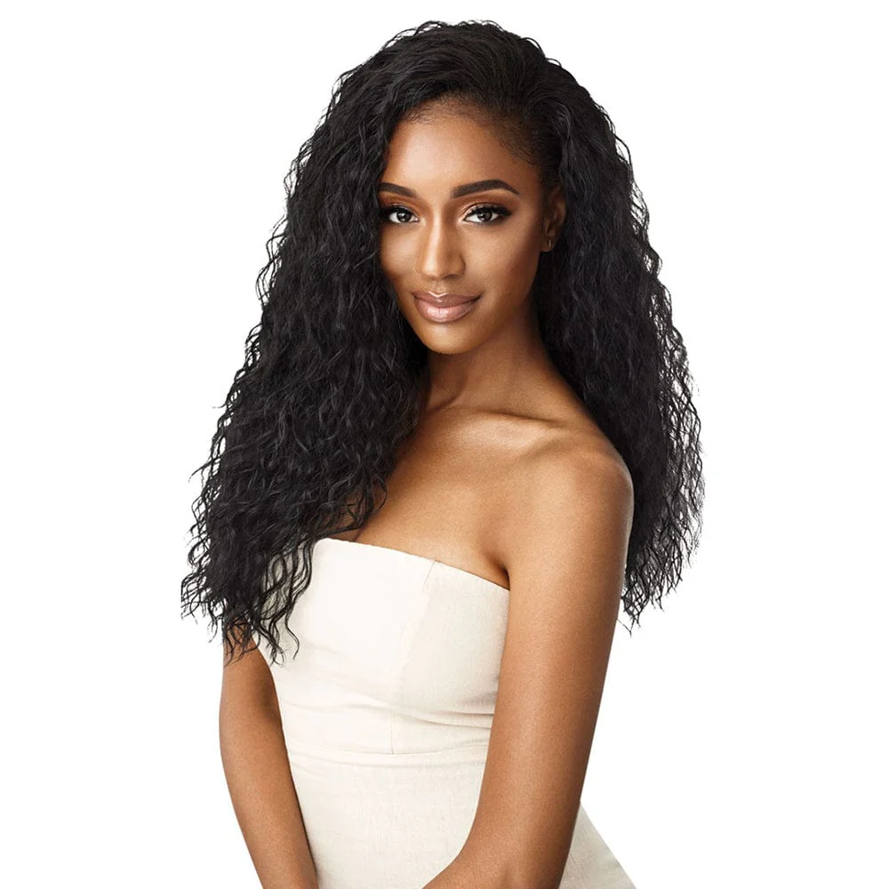 Outre Wet & Wavy Quick Weave Half Wig - Beach Curl 24