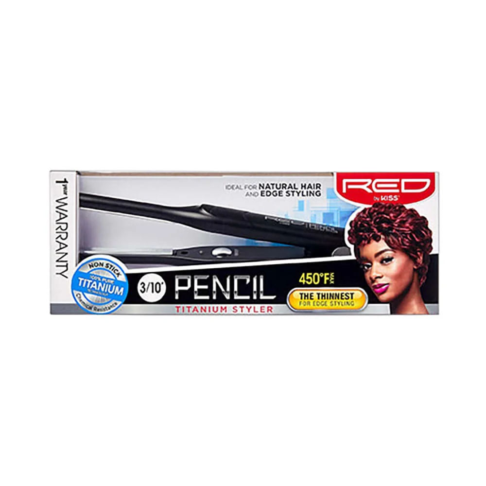 Red by Kiss Pencil Titanium Styler 3/10