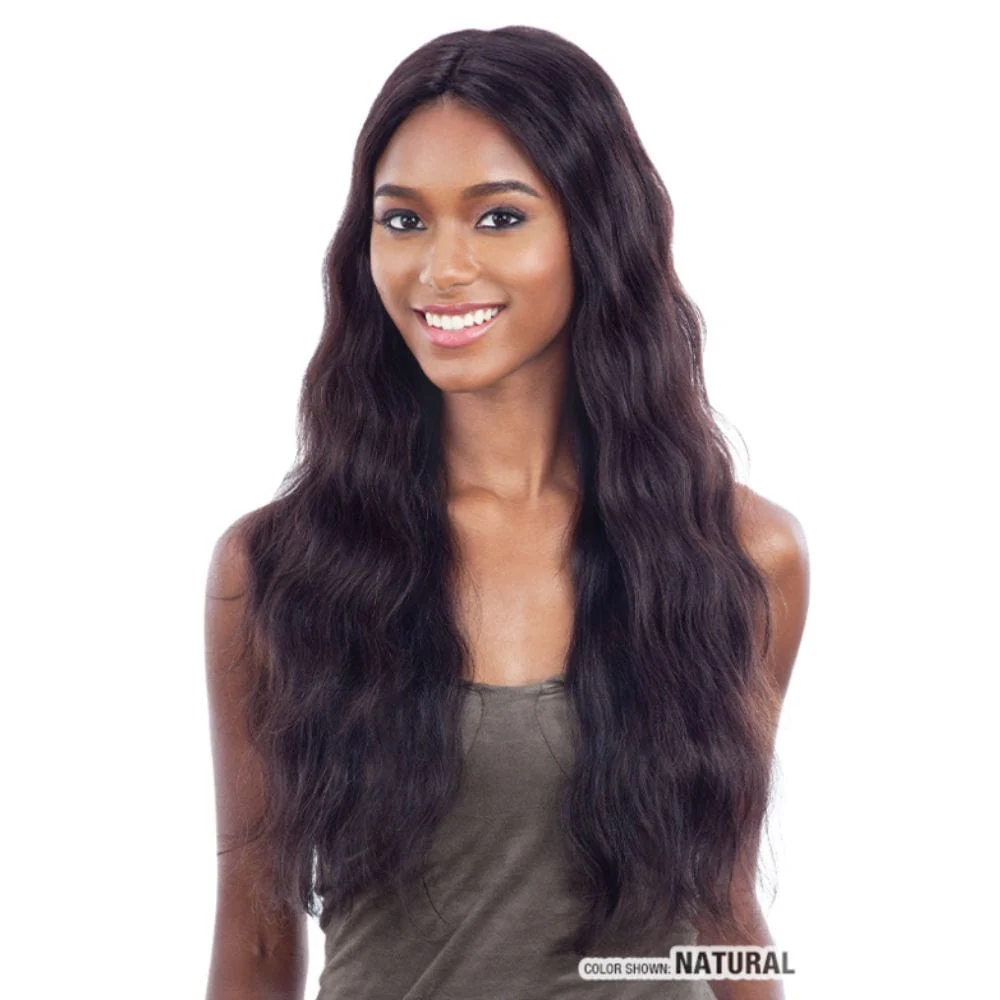Shake-N-Go 100% Human Hair Lace Part Wig - Natural 702