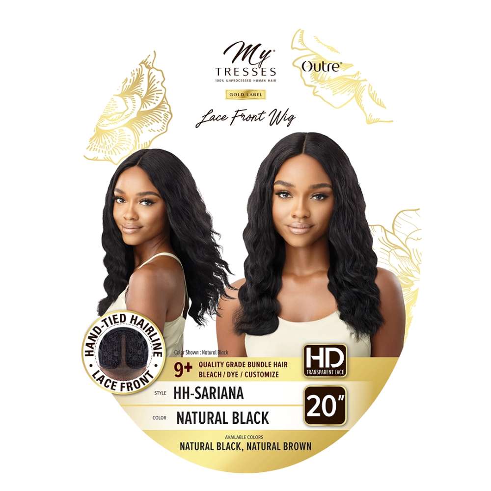 Outre MyTresses Gold Label 100% Human Hair HD Lace Front Wig - HH-Sariana