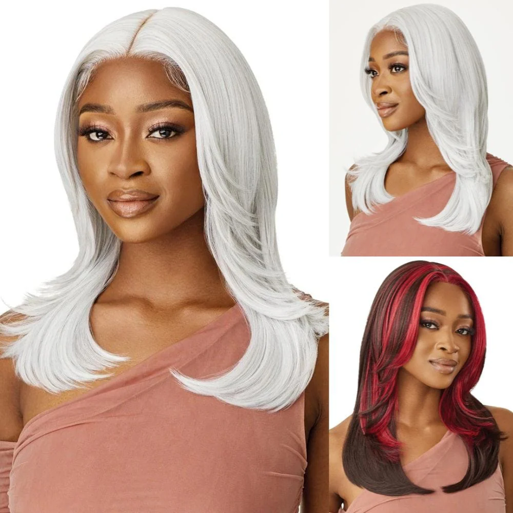 Outre Glueless HD Transparent Lace Front Wig - Tyler