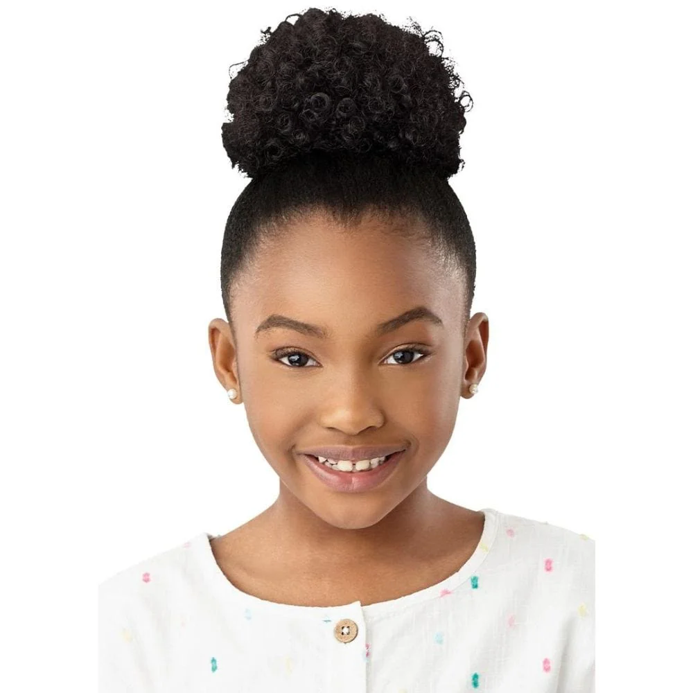 Outre Lil Looks Drawstring Ponytail - Mini Coily Puff