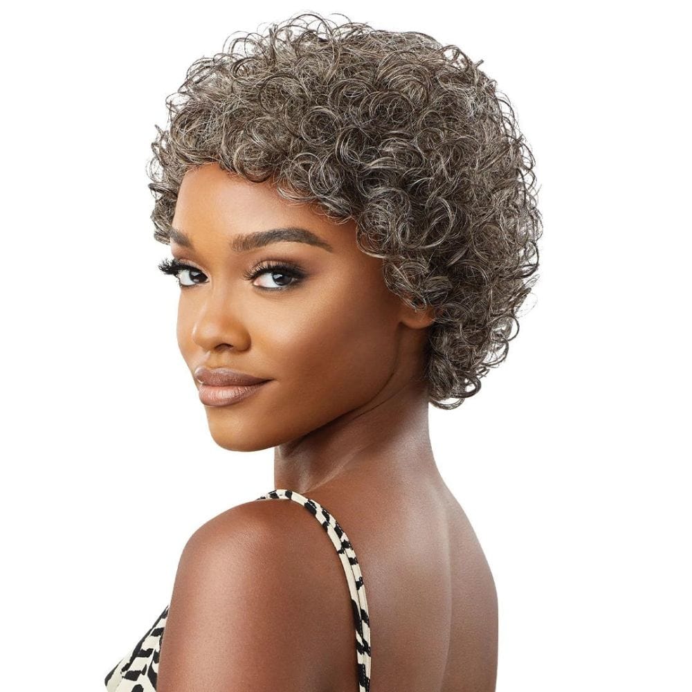 Outre Fab & Fly Gray Glamour Human Hair Wig - HH-Veronica