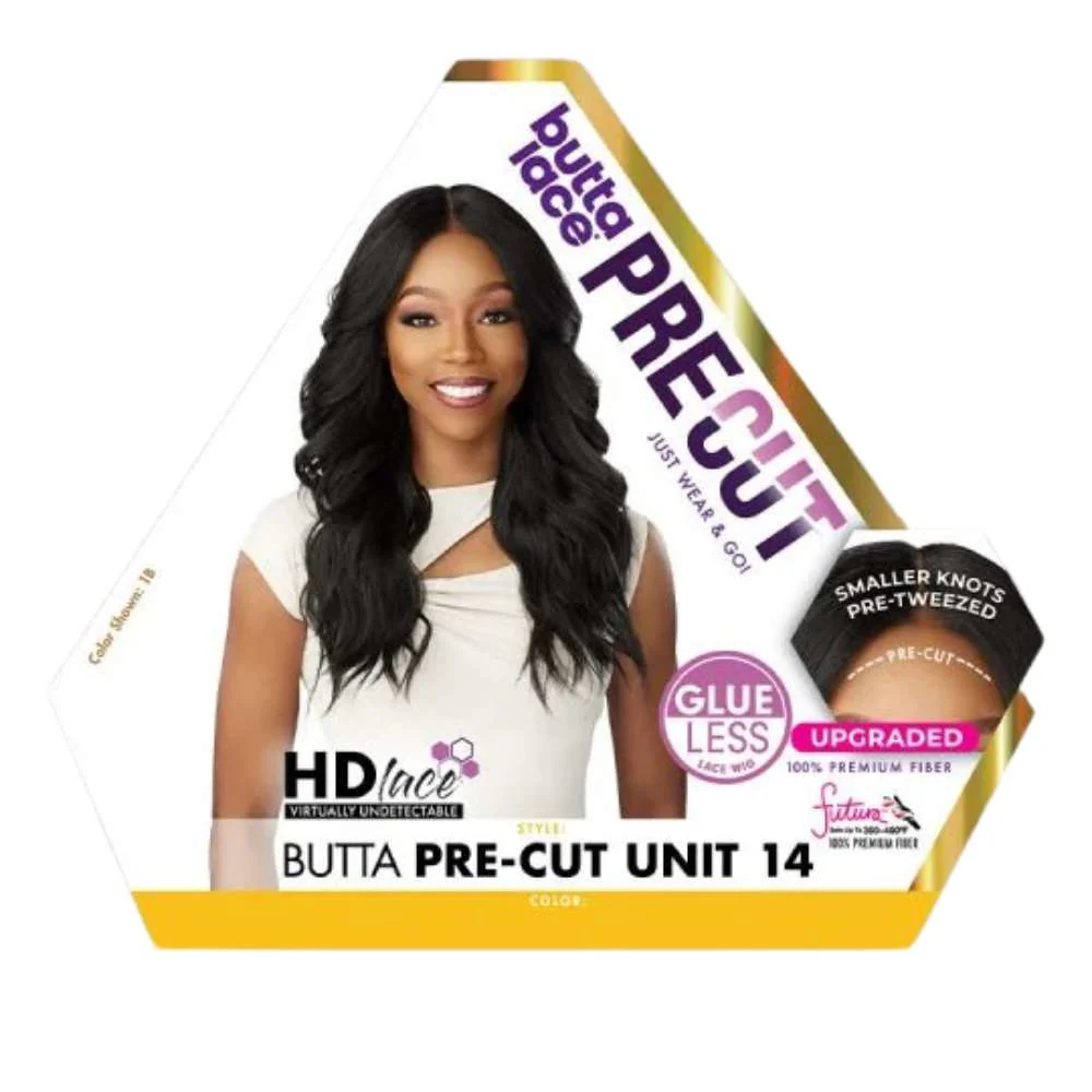 Sensationnel Glueless HD Butta Lace Wig - Pre-Cut Unit 14