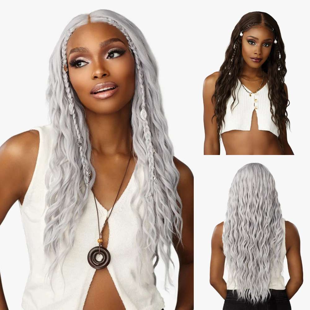 Sensationnel Festi-Gal Shear Muse Glueless HD Lace Front Wig - Dazzle Gal