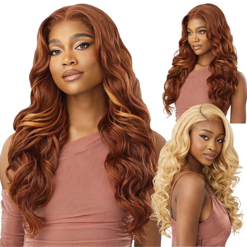 Outre 5x5 HD Lace Closure Wig - HHB-Glam Curls 24