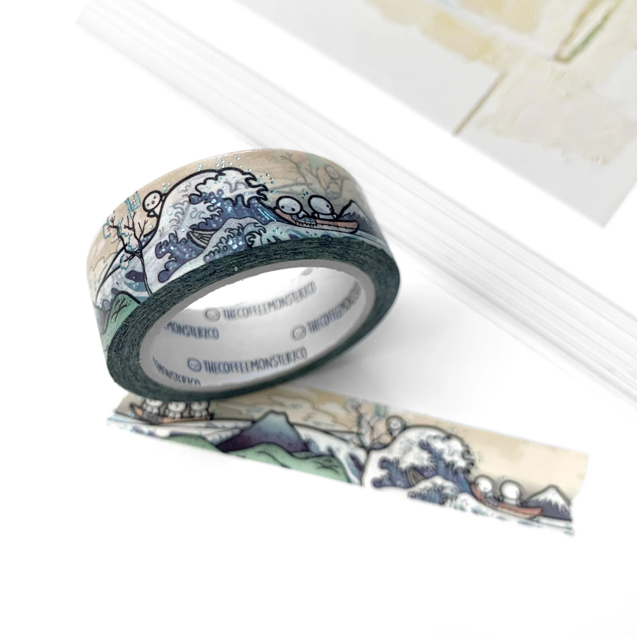 Ode To Hokusai Washi Tape - 15mm