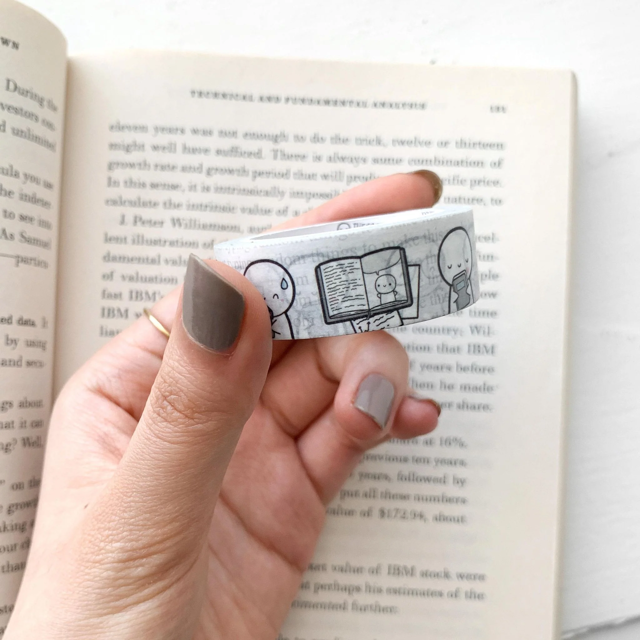 Book Nerd 2.0 Washi Tape - 15mm