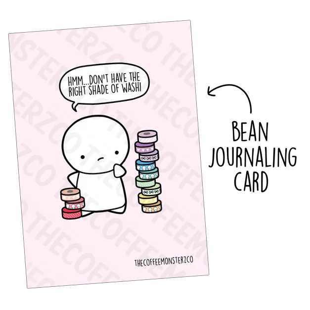 Wrong Shade of Washi - Card Print