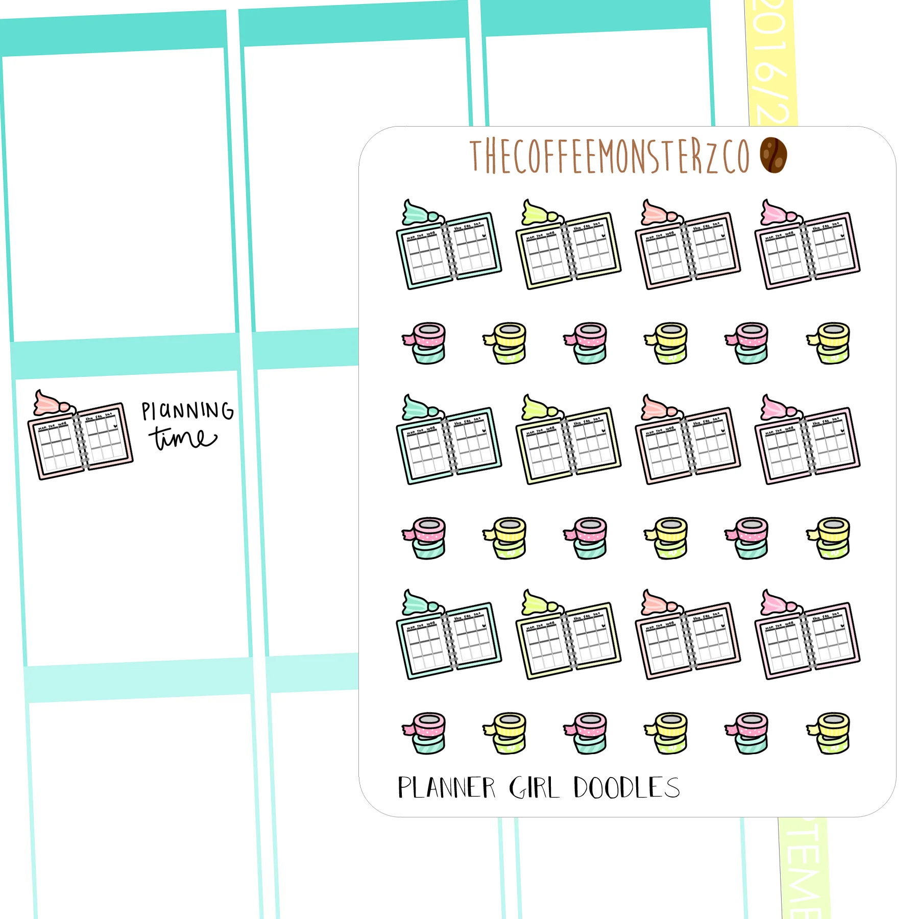 Planner Girl Doodles (FINAL STOCK)