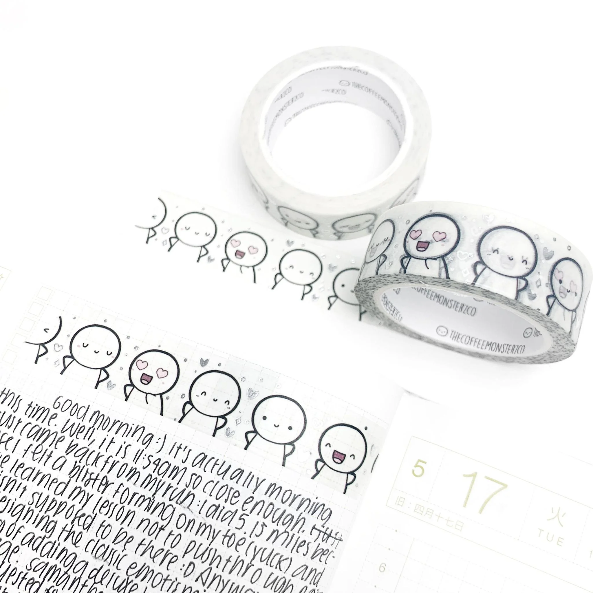 Classic Emoti Washi Tape - 15mm