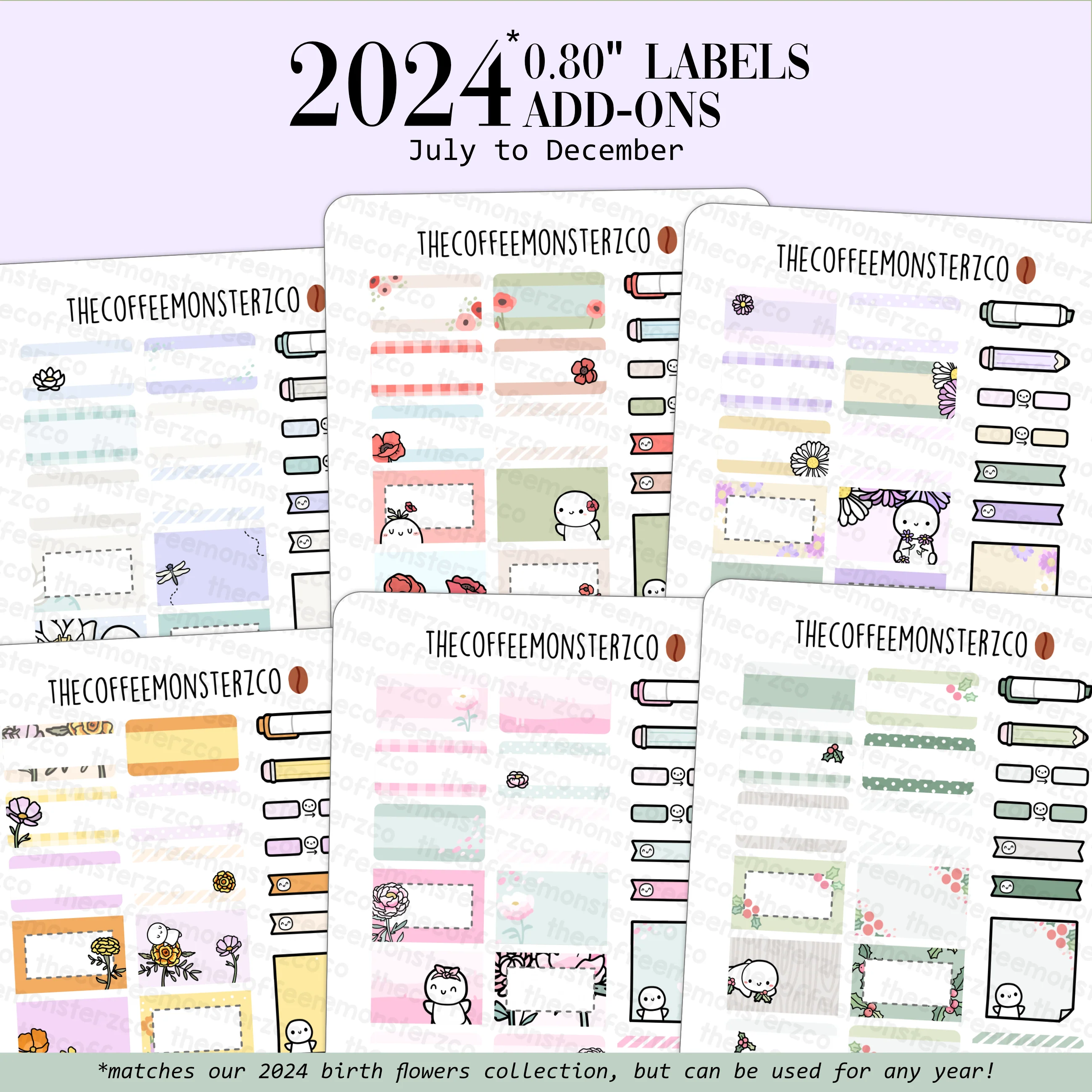 2024 Coordinating Add-ons - Small Labels (0.80