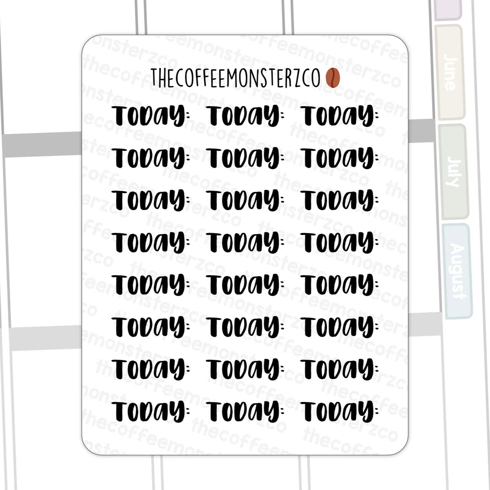 Helen's Lettering: Today