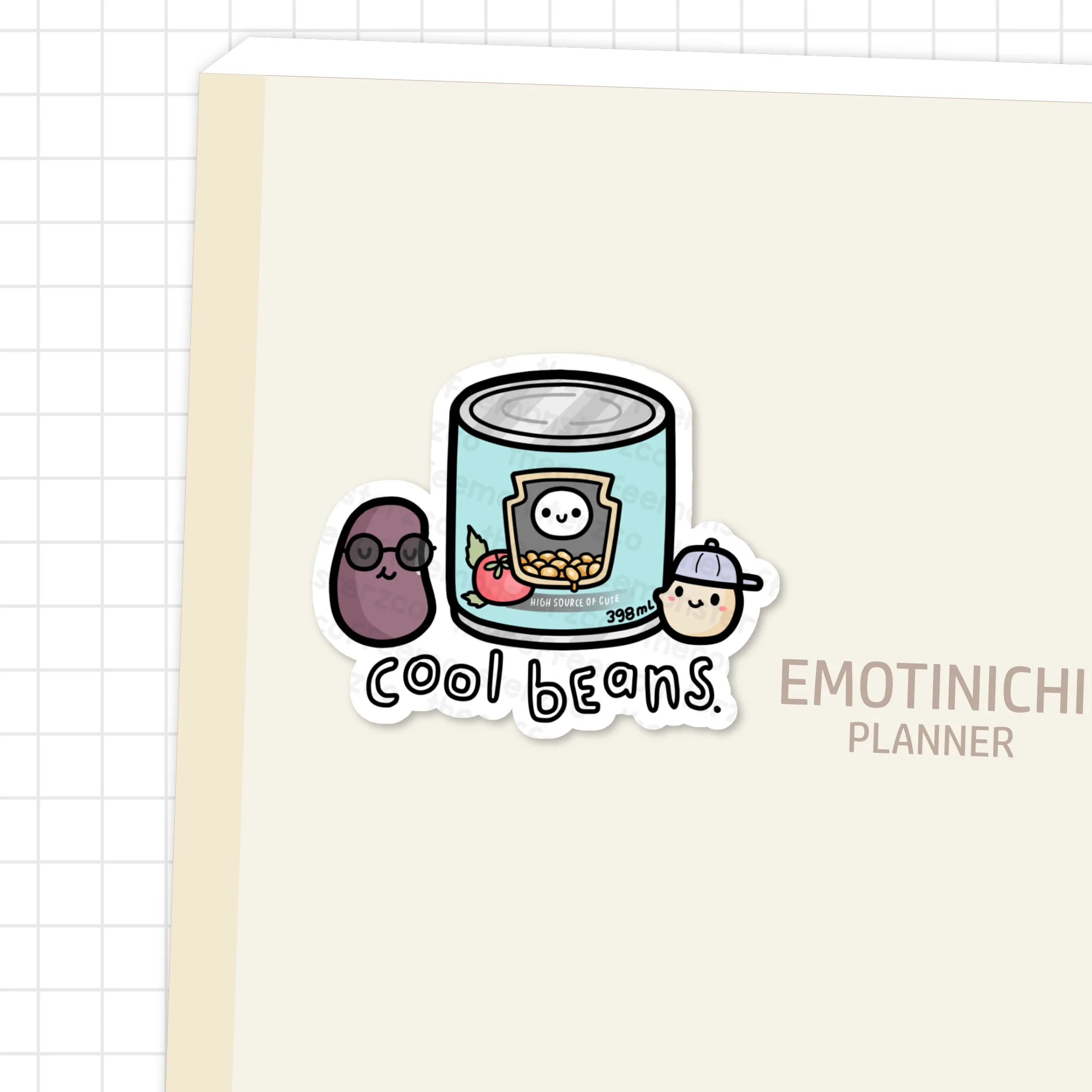 Cool Beans - Vinyl Sticker