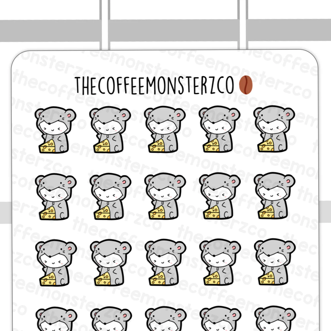 Rat Onesie Emotis (FINAL STOCK)