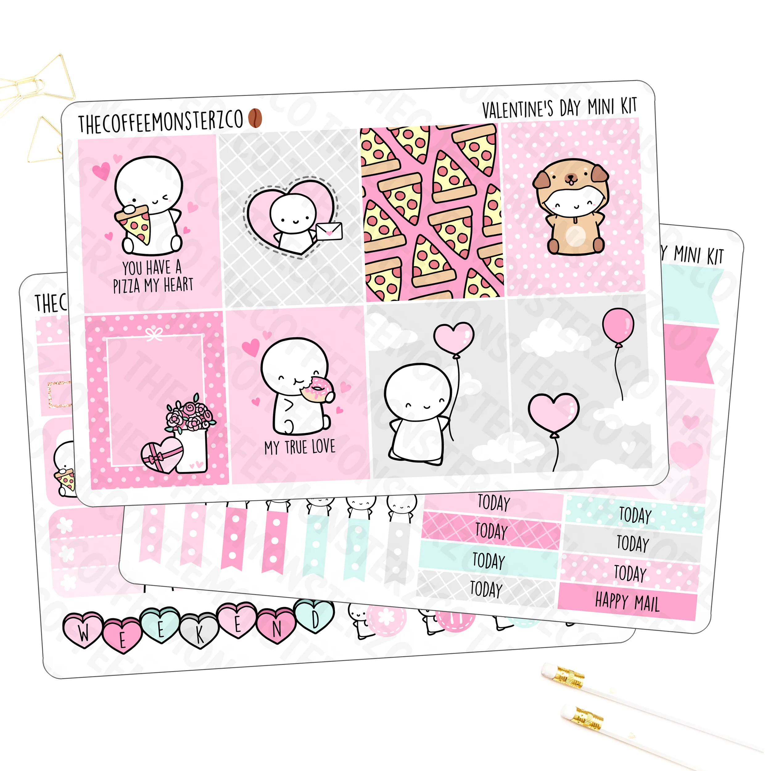 Valentine's Day Emoti Mini Kit