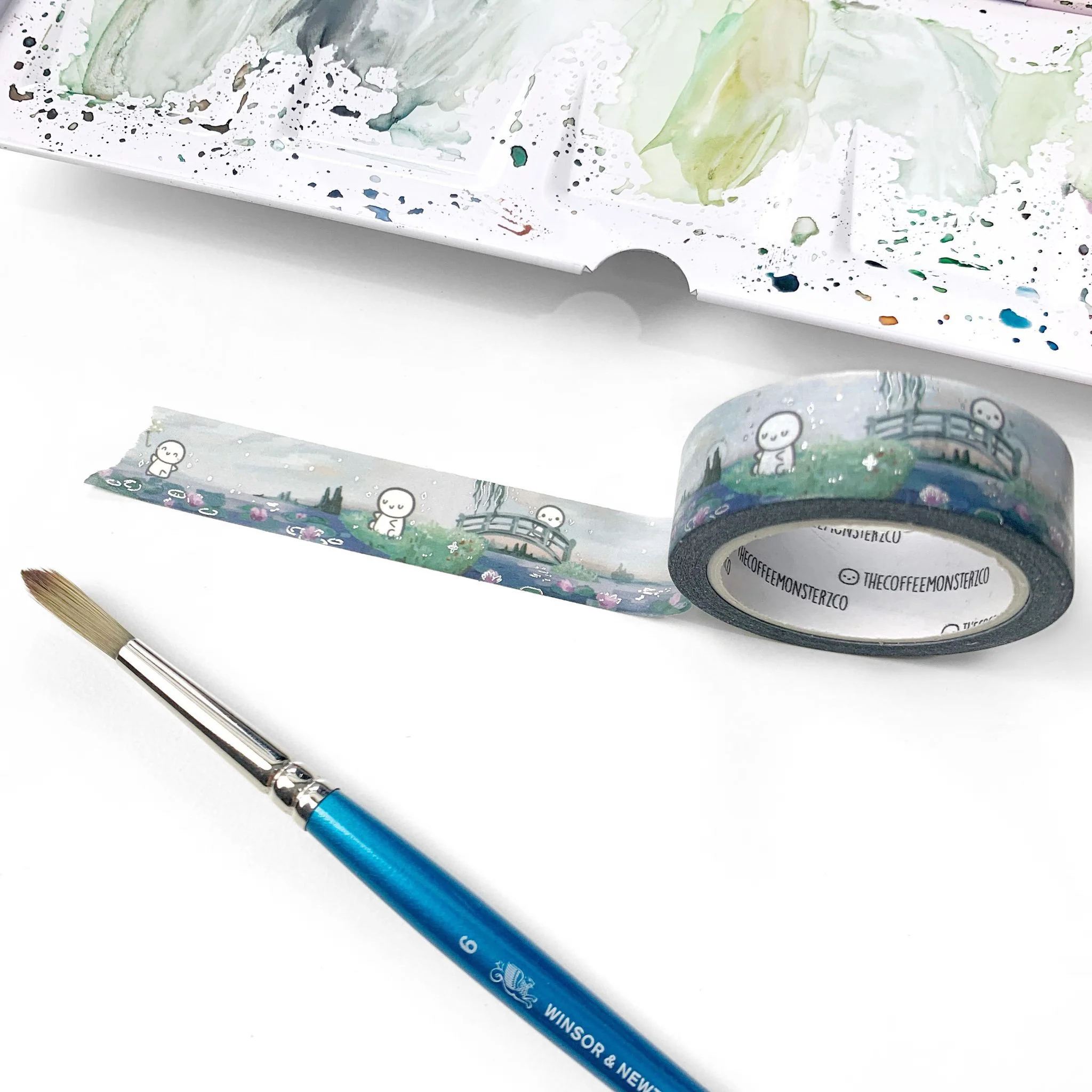 Ode To Hokusai Washi Tape - 15mm