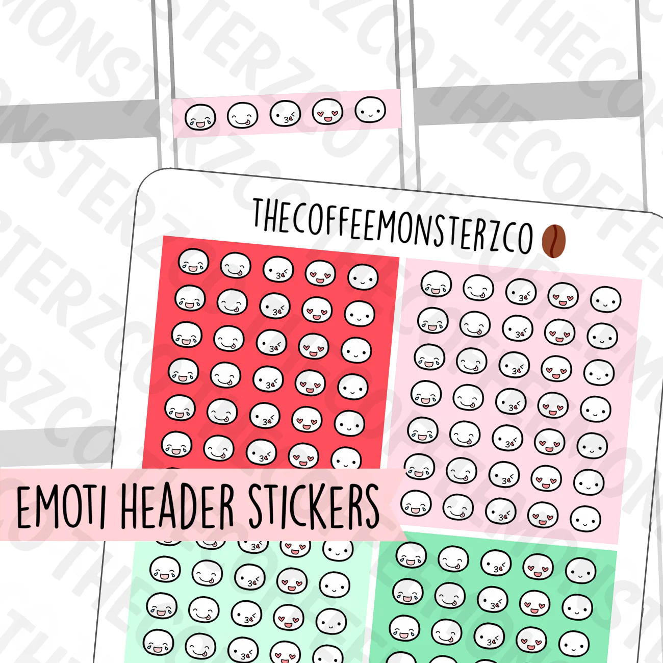 Christmas Emoti Kit Headers (FINAL STOCK)