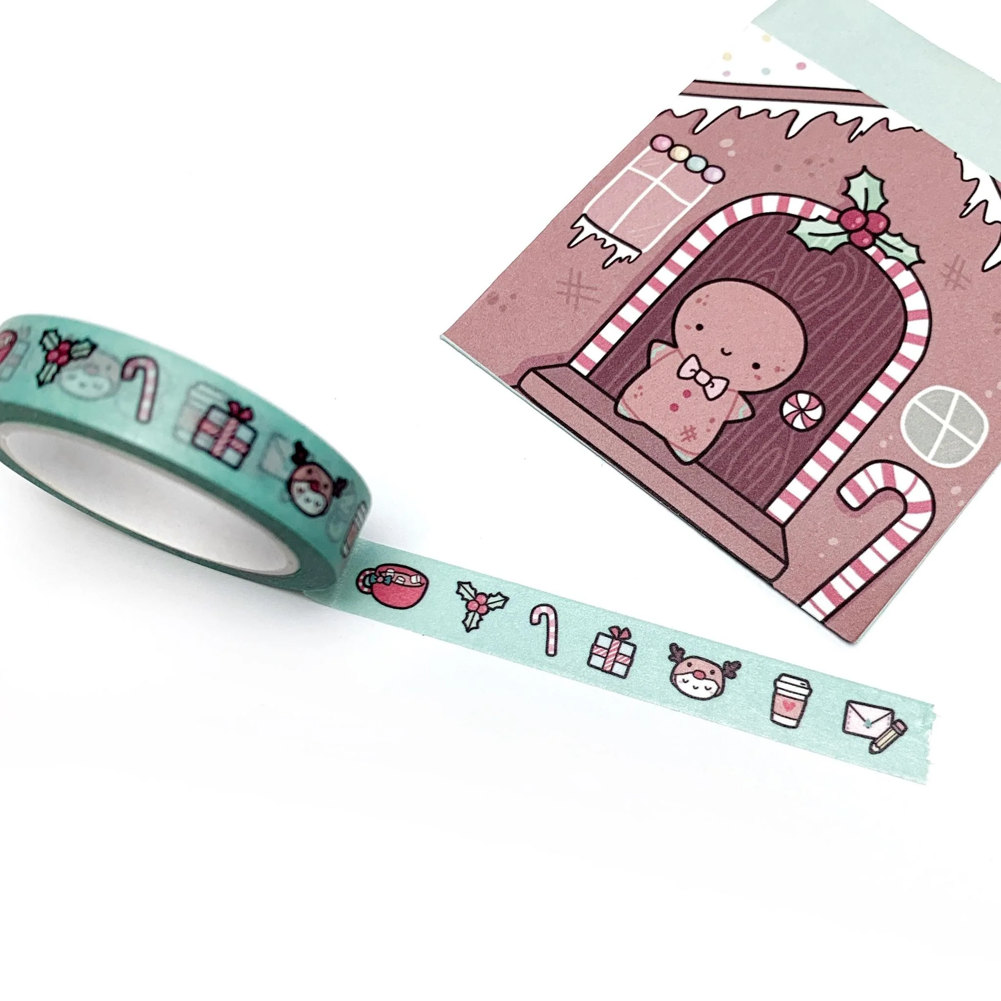 Christmas Doodles Washi Tape - 10mm