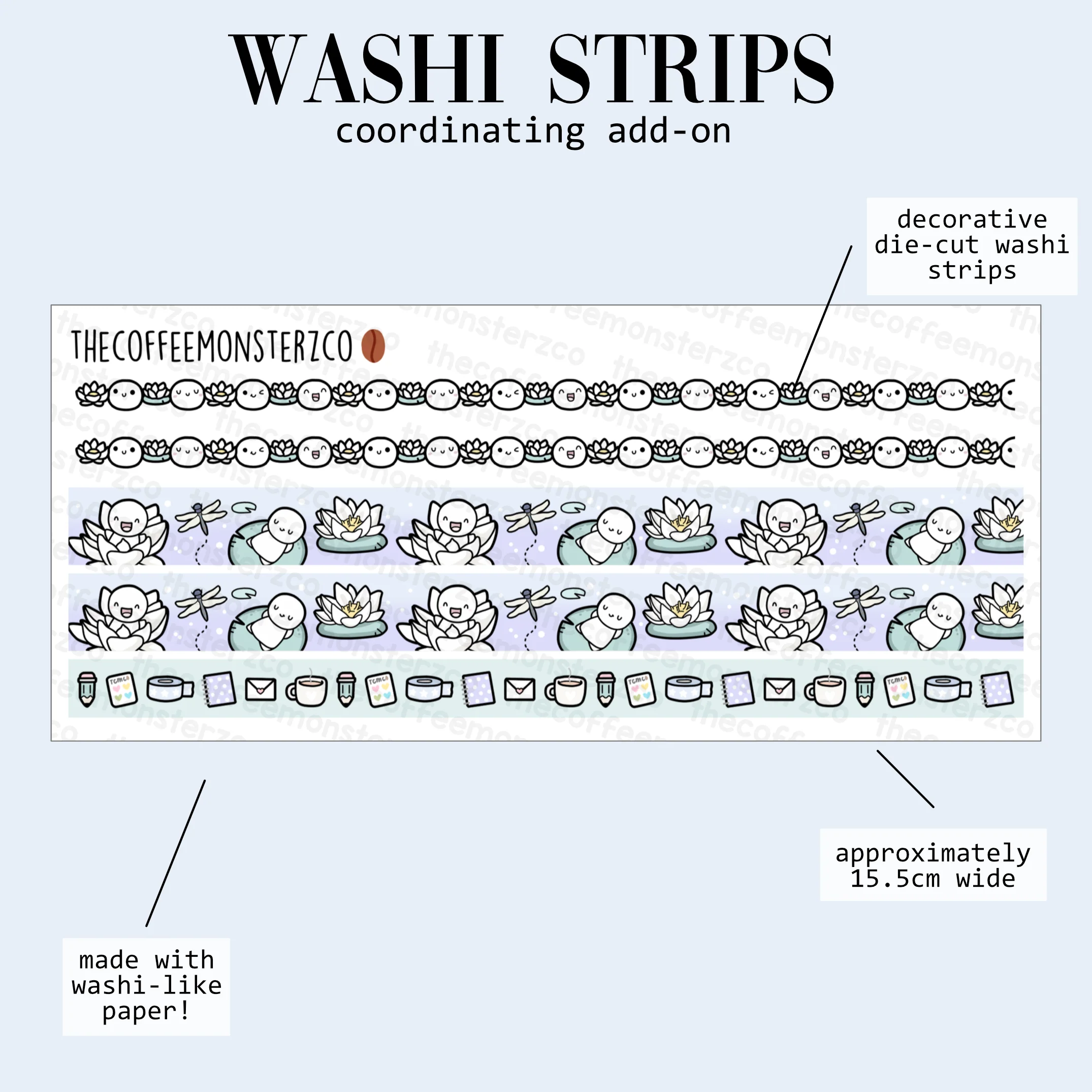 2024 Coordinating Add-ons - Washi Strips - Part 2