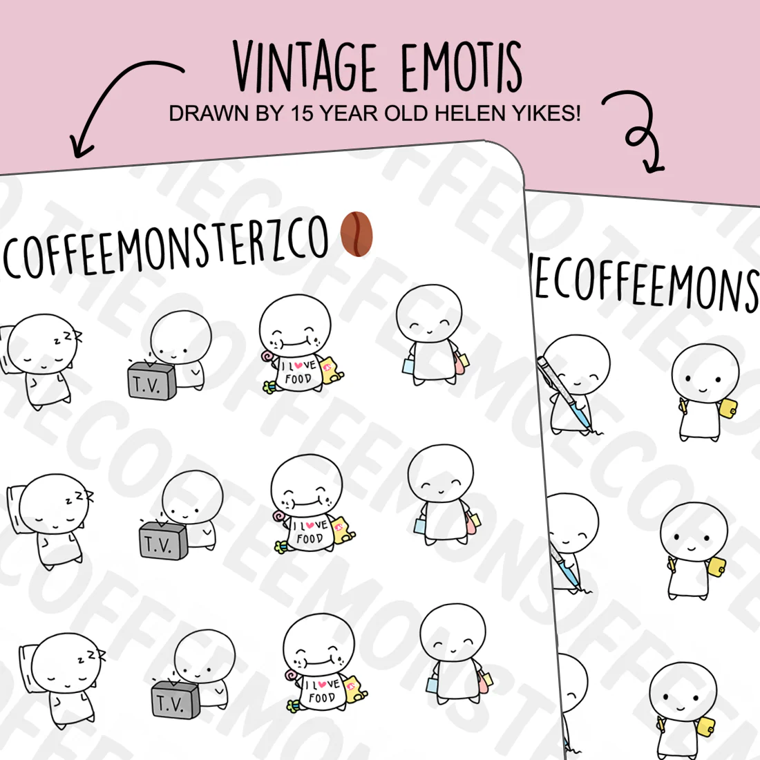 Vintage Emotis 2.0 - Limited Edition