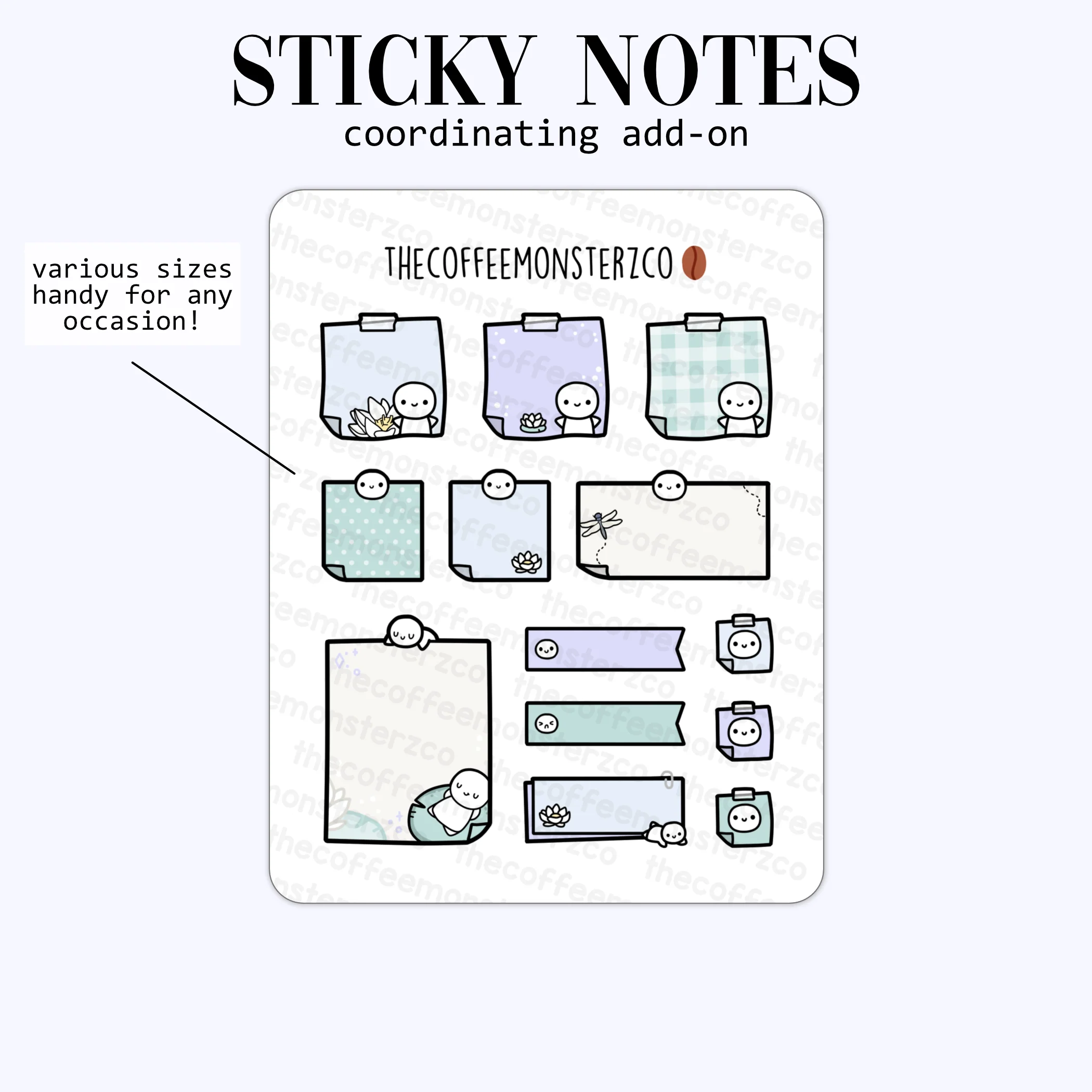 2024 Coordinating Add-ons - Sticky Notes - Part 2
