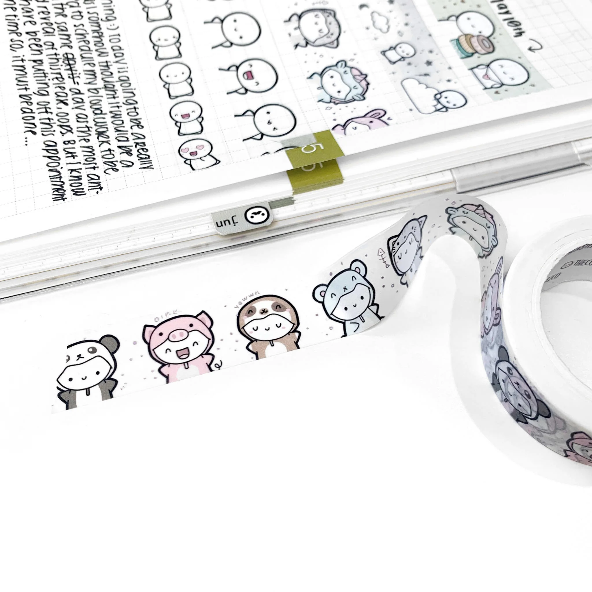 Classic Animal Onesies 2.0 Washi Tape - 15mm