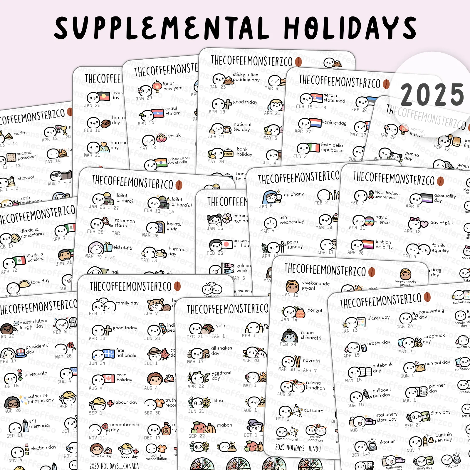2025 Supplemental Holidays