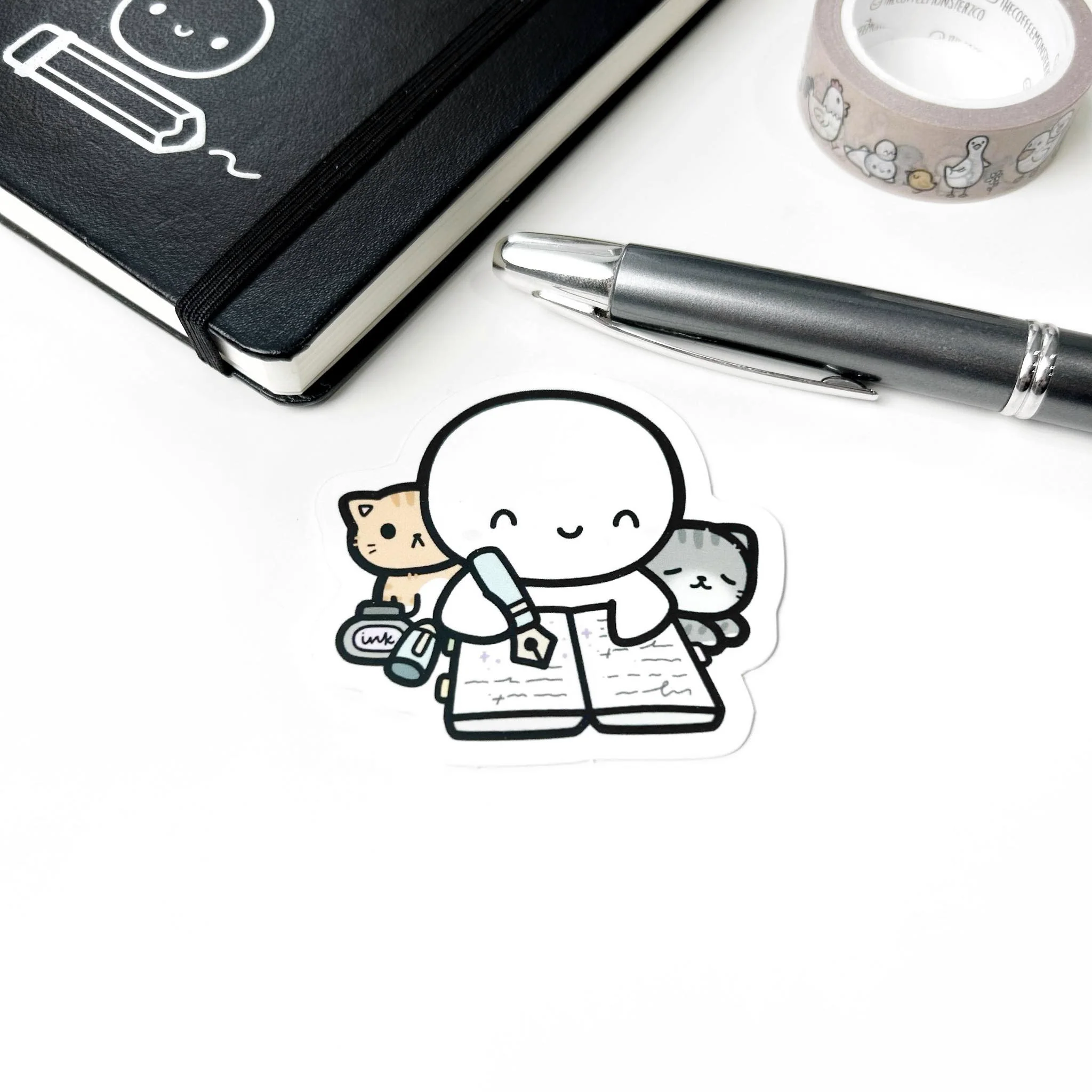 Cats & Planning - Vinyl Sticker