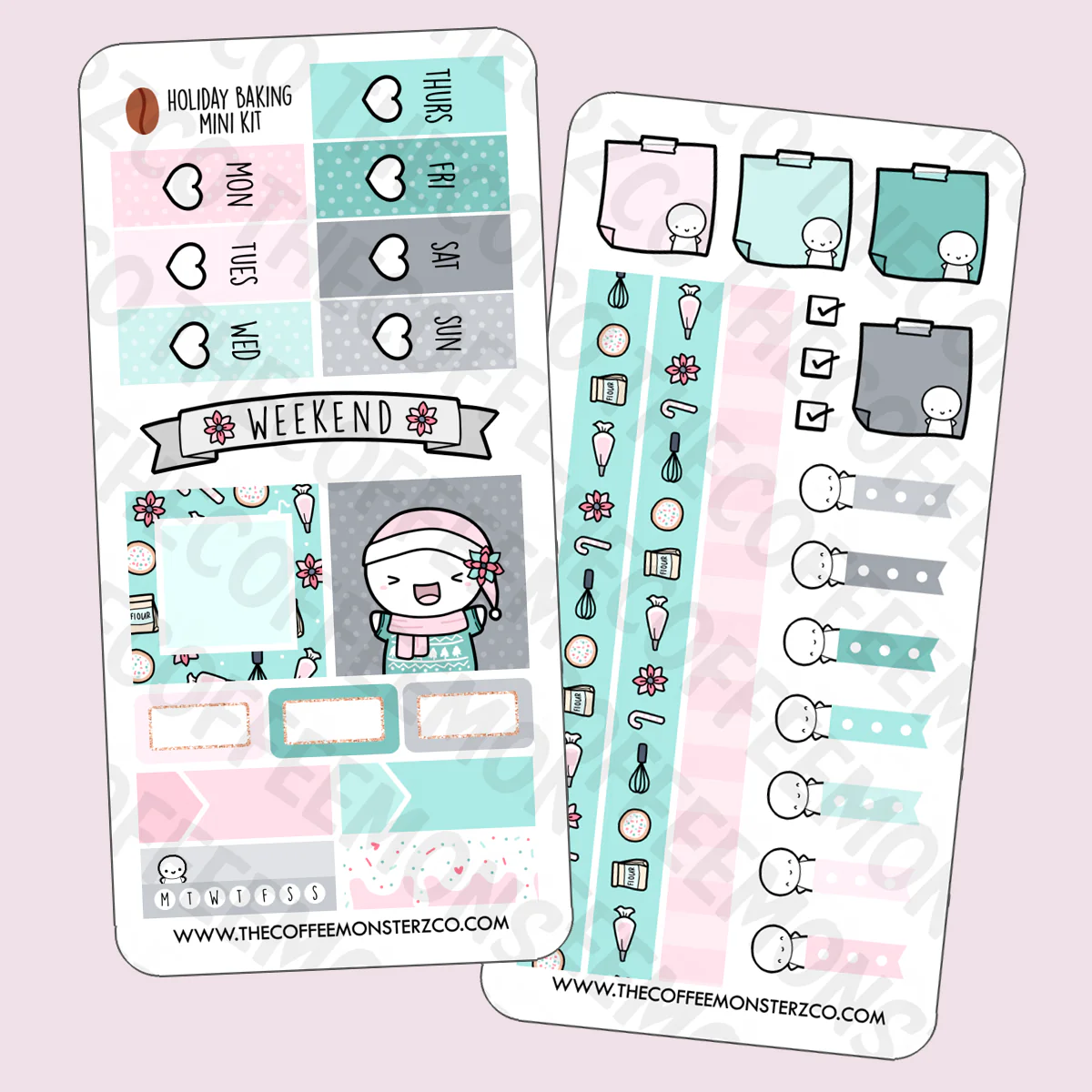 Holiday Baking Hobonichi Weeks Kit