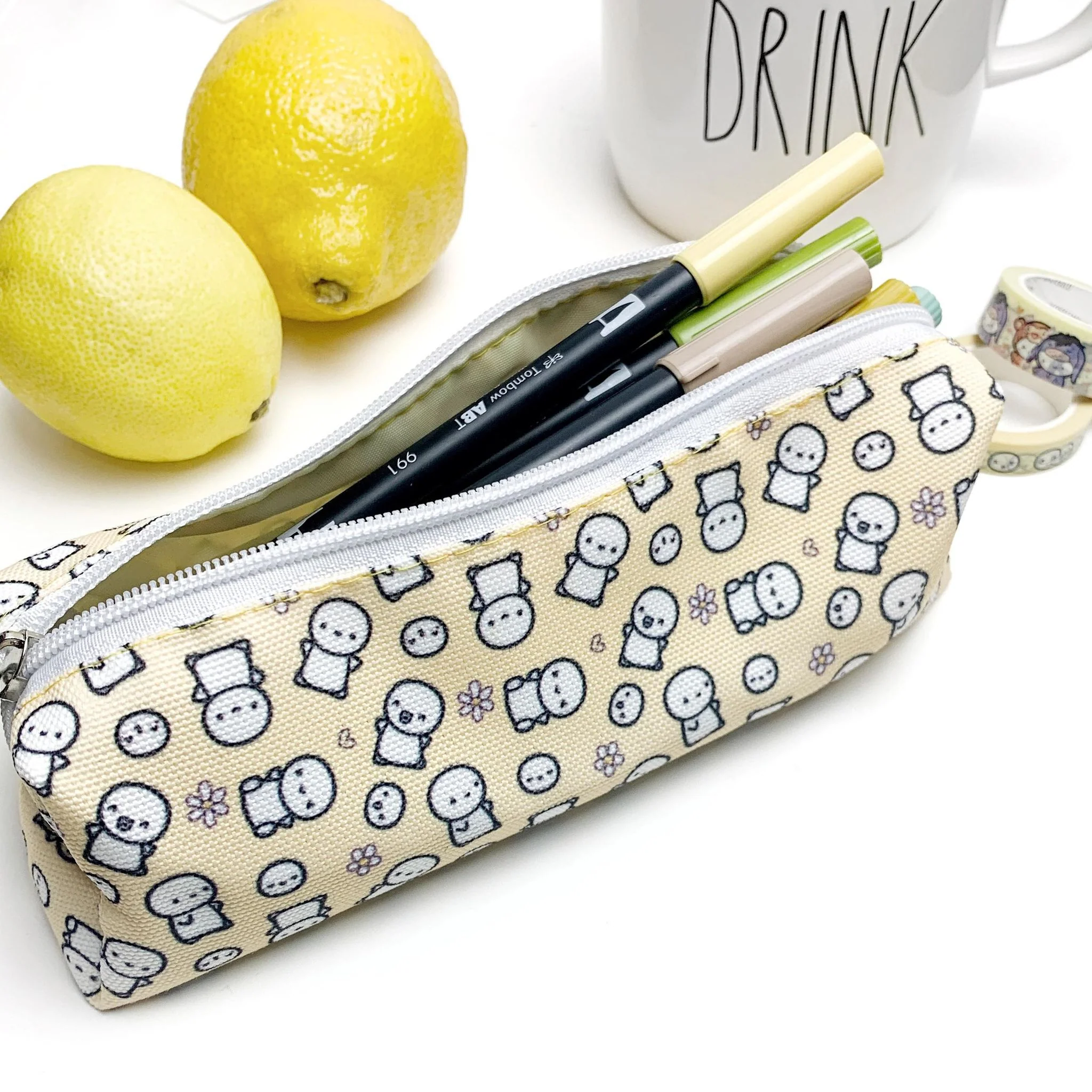 Sunshine Daisies - Emoti Pencil Pouch