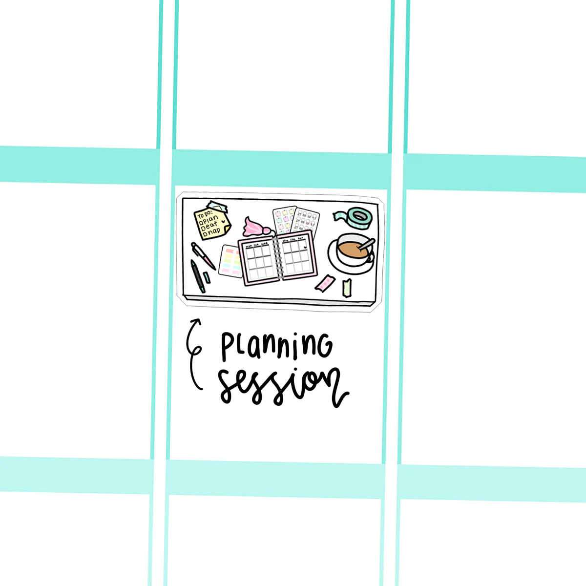 A Planner Girl's Desk (FINAL STOCK)