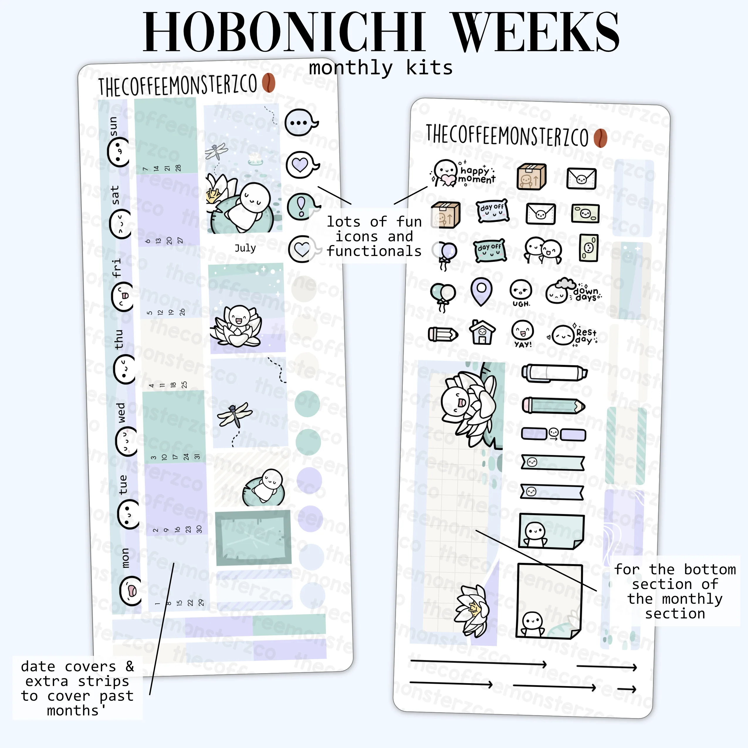 2024 Hobonichi Weeks Monthly Kits - Part 2