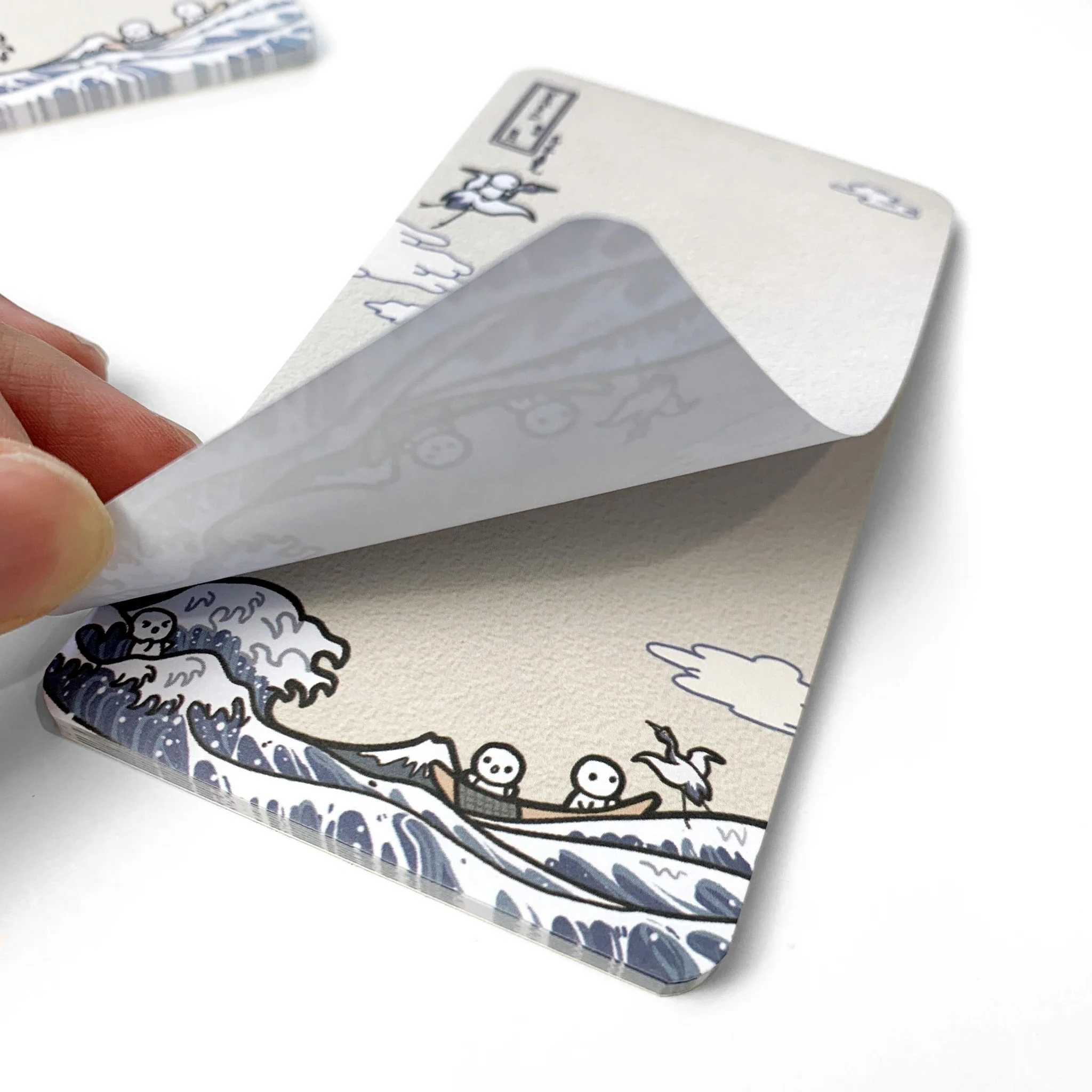 The Great Wave - Long Notepad (Misfit, 1 Per Customer)