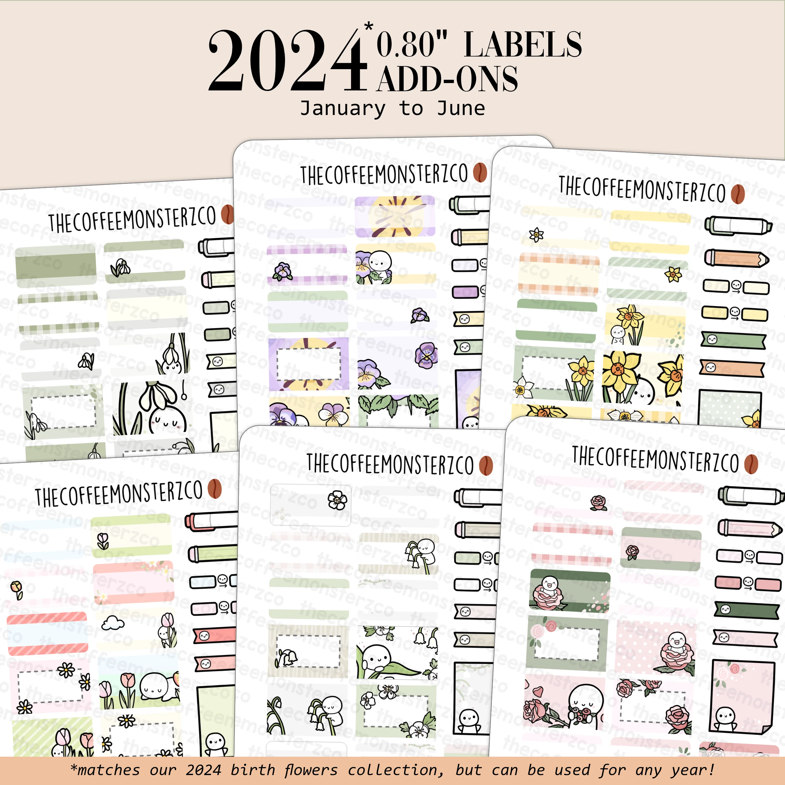 2024 Coordinating Add-ons - Small Labels (0.80